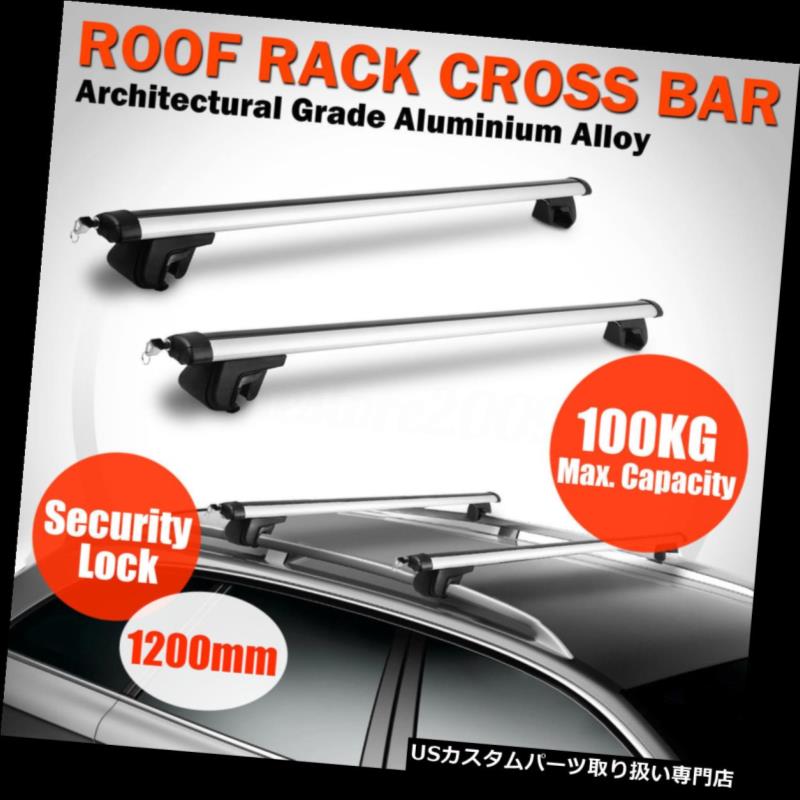 カーゴ ルーフ キャリア 53 '135センチカートップルーフクロスバー荷物貨物キャリアラックウィンドウス..
