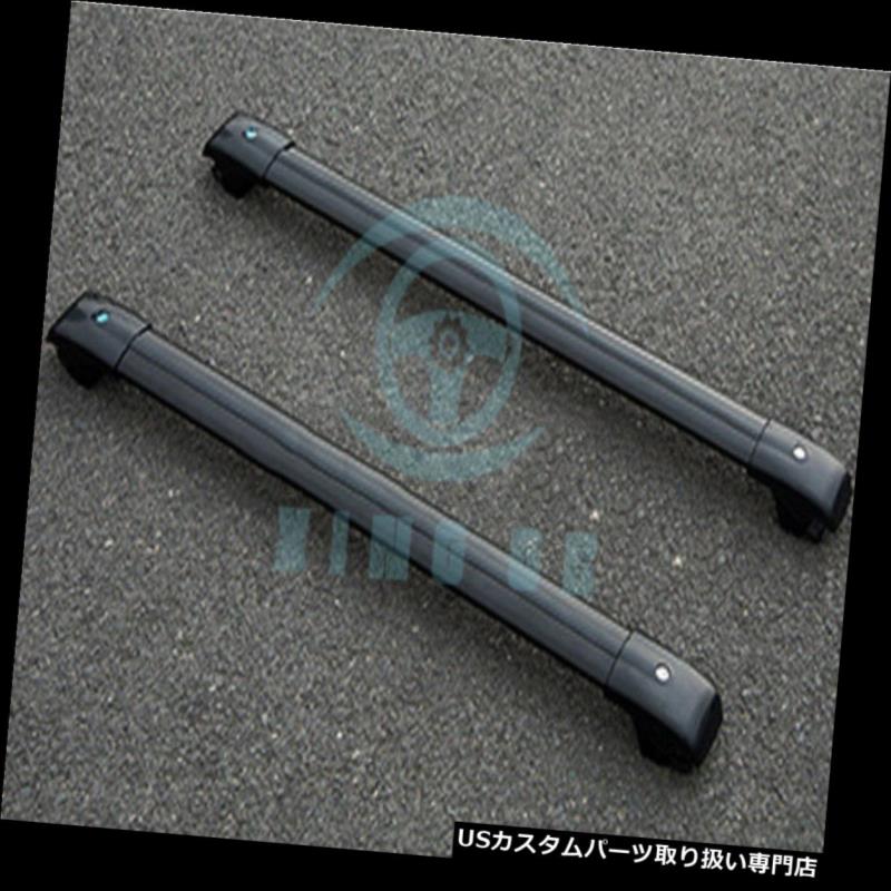 カーゴ ルーフ キャリア トヨタランドクルーザー2010-2016黒のための合金の自動貨物運搬船のクロスルーフラック Alloy Auto Cargo Carrier Cross Roof Rack For Toyota Land Cruiser 2010-2016 Black