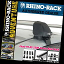 カーゴ ルーフ キャリア RhinoラックRS 2500 Vortex Direct FitルーフマウントラッククロスバーキットシルバーRS 603 Rhino...