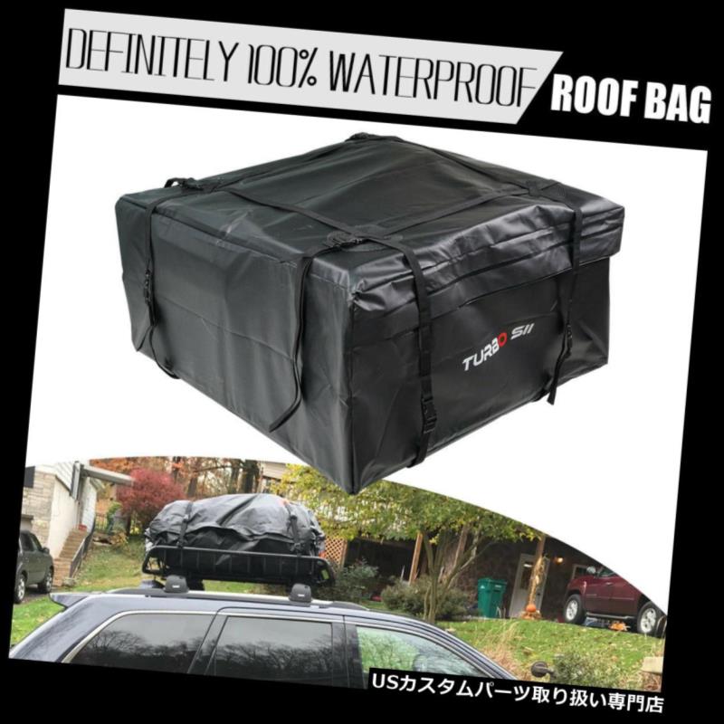 カーゴ ルーフ キャリア ブラックカーゴルーフトップキャリアバッグラック15立方収納荷物旅行US 02 Bla..