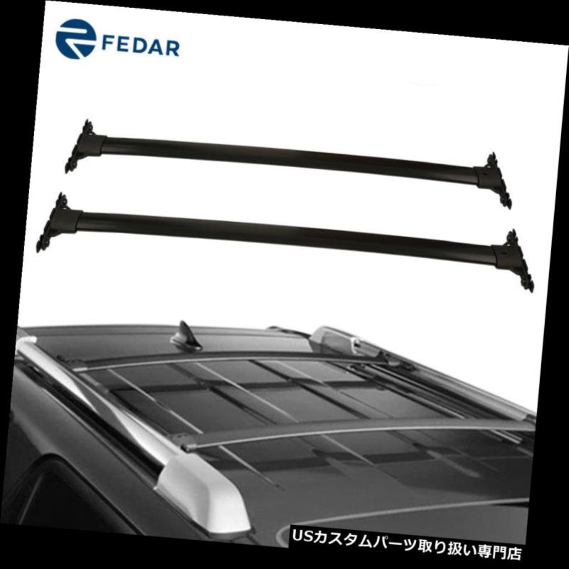 カーゴ ルーフ キャリア 2008-2013トヨタハイランダーのためのFedarルーフラッククロスバーカーゴキャリア Fedar Roof Rack Cross Bar Cargo Carrier for 2008-2013 Toyota Highlander