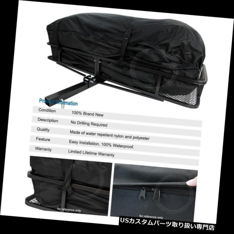 カーゴ ルーフ キャリア テールヒッチマウントラック荷物かごカーゴキャリアーストレージ サイオンバッグ Tail Hitch Mount Rack Luggage Basket Cargo Carrier Storage &amp; Bag For Scion