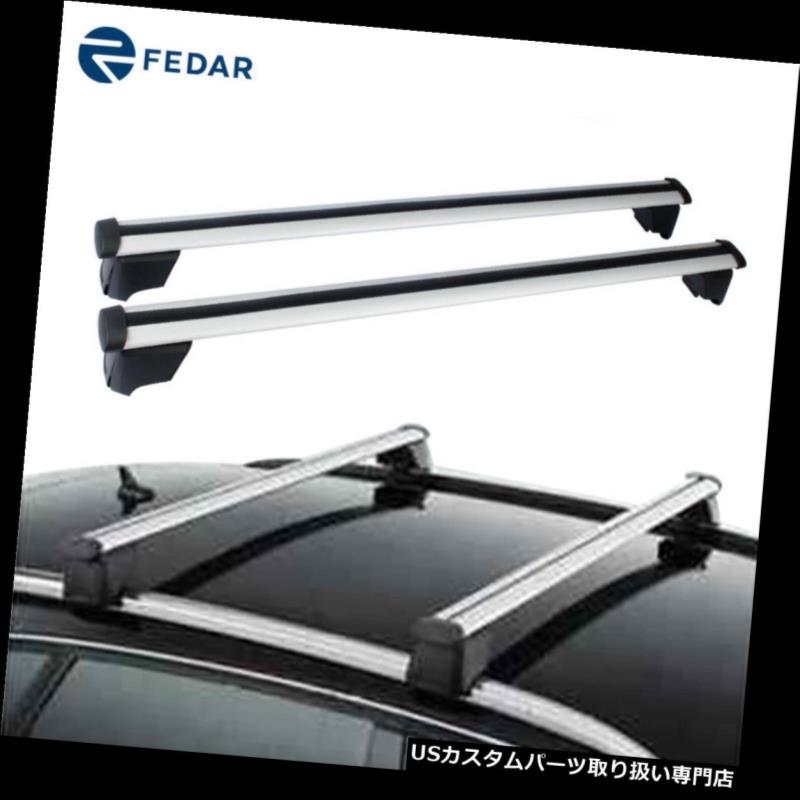 カーゴ ルーフ キャリア Fedarフィット2009-2016アウディQ5ルーフラッククロスバーカーゴキャリア Fedar Fits 2009-2016 Audi Q5 Roof Rack Cross Bar Cargo Carrier
