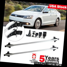 カーゴ ルーフ キャリア VW Jetta Sedan用スノーボードカヤックカヌーカーゴキャリア用カートップルーフラックバー Car Top Roof Rack Bar For Snowboard Kayak Canoe Cargo Carrier for VW Jetta Sedan