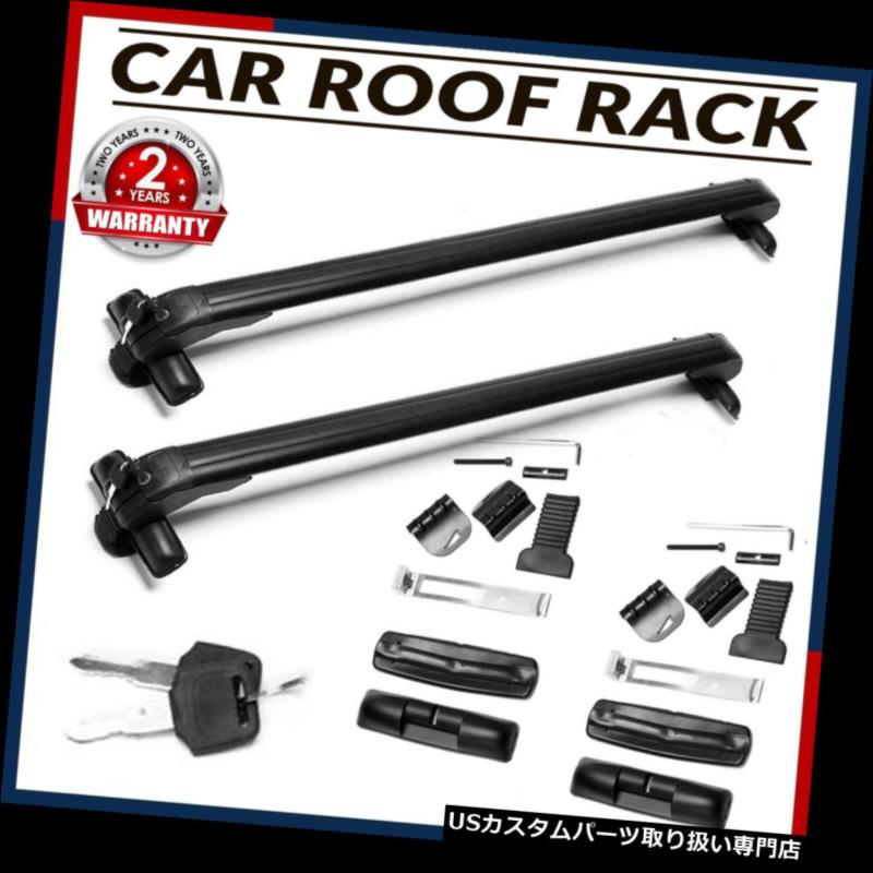 Universal Roof Rack Cross Bar BLK Cargo Carrier w Anti-theft Lock System for CarカテゴリUSカーゴ、ルーフ キャリア状態新品メーカーAcura車種MDX発送詳細送料一律 1000円（※北海道、沖縄、離島は省く）商品詳細輸入商品の為、英語表記となります。 Condition: New Manufacturer Part Number: Does Not Apply Compatibility: Universal Brand: Autofather Color: Black Warranty: 2 Year Interchange Part Number: Car Top Luggage roof rack cross bars UPC: Does not apply Other Part Number: Car Top Luggage roof rack cross bars Size: 116cmx13cmx10.5cm Type: Universal Roof Rack Material: Architectural Grade Aluminum Alloy and PP※以下の注意事項をご理解頂いた上で、ご入札下さい※■海外輸入品の為、NC,NRでお願い致します。■フィッテングや車検対応の有無については、基本的に画像と説明文よりお客様の方にてご判断をお願いしております。■USパーツは国内の純正パーツを取り外した後、接続コネクタが必ずしも一致するとは限らず、加工が必要な場合もございます。■商品説明文中に英語にて”保障”に関する記載があっても適応はされませんので、ご理解ください。■到着より7日以内のみ保証対象とします。ただし、取り付け後は、保証対象外となります。■商品の配送方法や日時の指定頂けません。■お届けまでには、2〜3週間程頂いております。ただし、通関処理や天候次第で多少遅れが発生する場合もあります。■商品落札後のお客様のご都合によるキャンセルはお断りしておりますが、落札金額の30％の手数料をいただいた場合のみお受けする場合があります。■他にもUSパーツを多数出品させて頂いておりますので、ご覧頂けたらと思います。■USパーツの輸入代行も行っておりますので、ショップに掲載されていない商品でもお探しする事が可能です!!お気軽にお問い合わせ下さい。&nbsp;