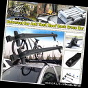 カーゴ ルーフ キャリア 2xルーフラッククロスバーカヤックスキースノーボードキャリア盗難防止貨物荷物 2x Roof Rack Cross Bars Kaya...