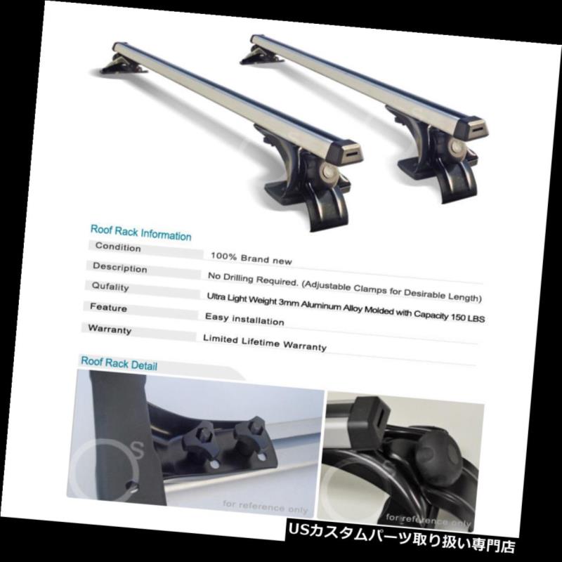 カーゴ ルーフ キャリア マツダ三菱ポンティアックPo.etcのためのクロスバーの裸の屋根の上の棚の貨物運送業者 Cross Bars Naked Roof Top Rack Cargo Carrier For Mazda Mitsubishi Pontiac Po.etc