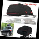 カーゴ ルーフ キャリア ブラックレッドカールーフラックカーゴキャリアカーSUVバントップ荷物バッグ収納旅行 Black Red Car Roof Rack C...