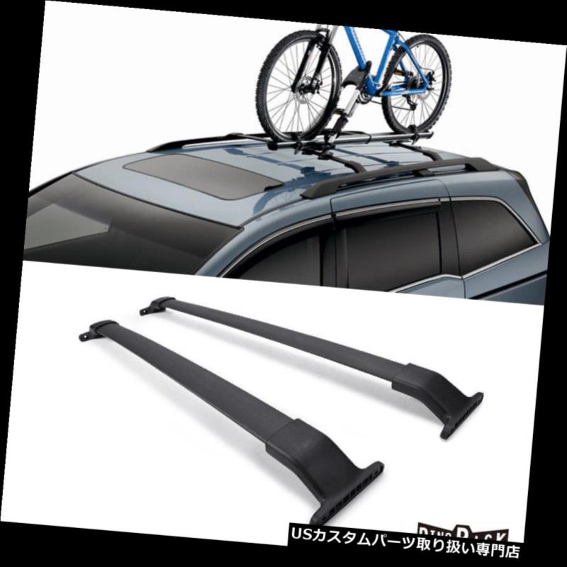カーゴ ルーフ キャリア 11-15オデッセイブラックアルミルーフラッククロスバー荷物カーゴキャリアレール用 For 11-15 Odyssey Blk Aluminum Roof Rack Cross Bars Luggage Cargo Carrier Rails