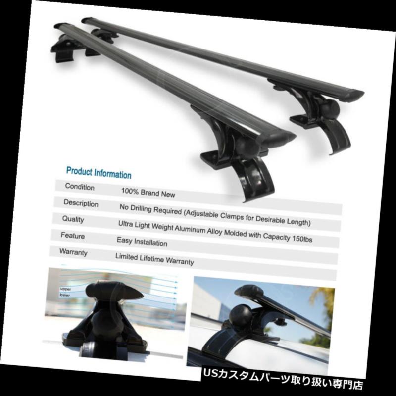 カーゴ ルーフ キャリア セダン/ハッチバック k /クーペ/ワゴンルーフトップクロスバーユーティリティラックキャリアクロスバー Sedan/Hatchback/Coupe/Wagon Roof Top Crossbar Utility Rack Carrier Cross Bars