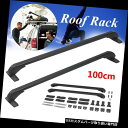 カーゴ ルーフ キャリア 40インチカートップルーフクロスバークロスバーラゲッジカーゴキャリアラックフレーム 40'' Car Top Roof Cross B...