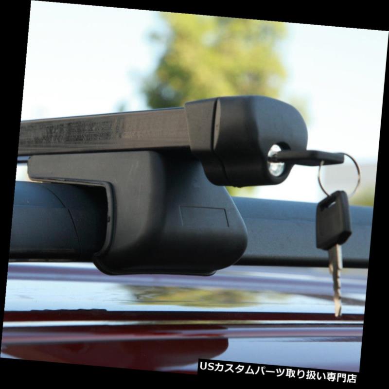 カーゴ ルーフ キャリア MAZDA 5 / MPV / TRIBUTEヘビーデューティスチールルーフラック48インチクロスバーキャリアにフィット Fit MAZDA 5/MPV/TRIBUTE Heavy-Duty Steel Roof Rack 48