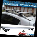 カーゴ ルーフ キャリア 48インチアルミアジャスタブルトップルーフラッククロスバーキャリア120CMにフィット Fit For 48 Inch Aluminum Adjustable Top Roof Rack Cross Bars Carrier 120CM