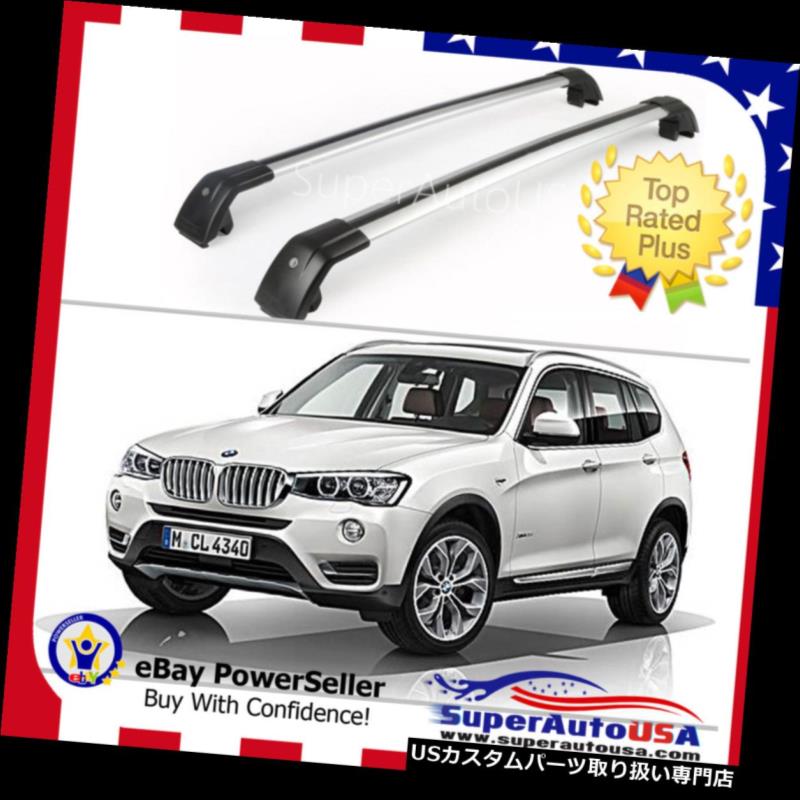 カーゴ ルーフ キャリア トップルーフラックフィットBMW X3 F25 2011-2019手荷物荷物クロスバークロス..