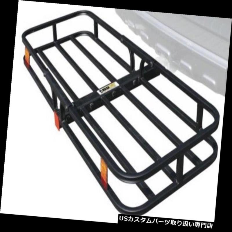 カーゴ ルーフ キャリア スチール貨物キャリア荷物かご500LBS 2 "レシーバーヒッチハウラー53" x 19-1 / 2 " Steel Cargo Carrier Luggage Basket 500LBS 2" Receiver Hitch Hauler 53" x 19-1/2"