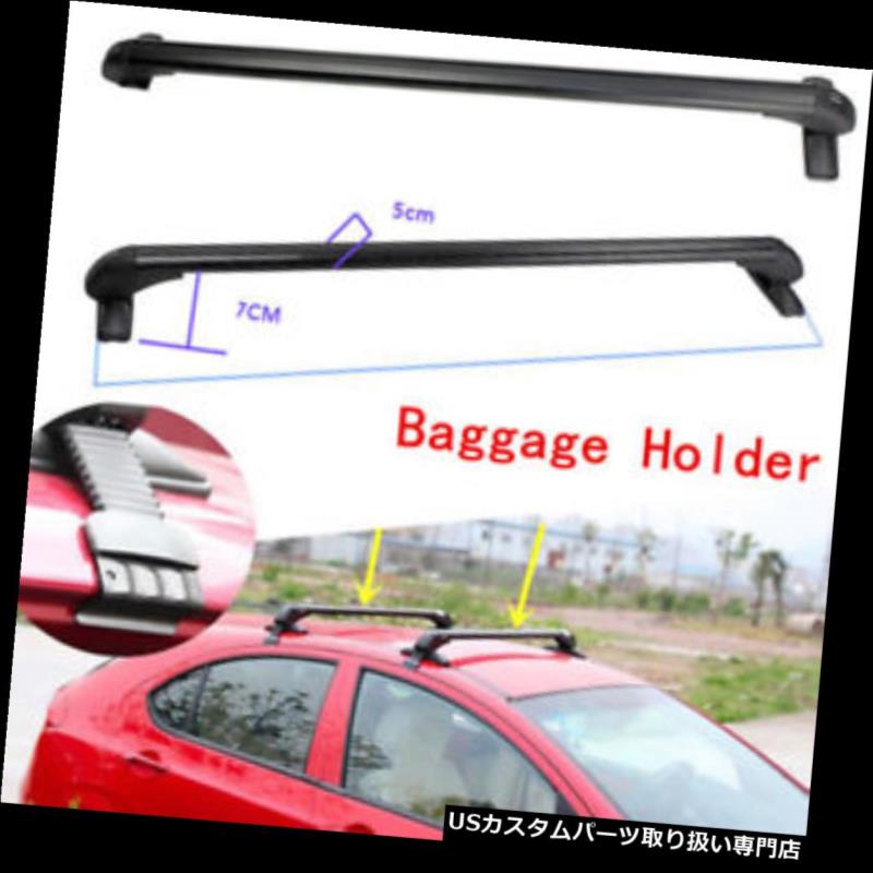  롼 ꥢ ܥ졼٥2010ǯ-16ѥڥ֥åȥåץ롼եåʪʪꥢۥ Pair Black Top Roof Rack Baggage Cargo Carrier Holder For Chevrolet Aveo 2010-16