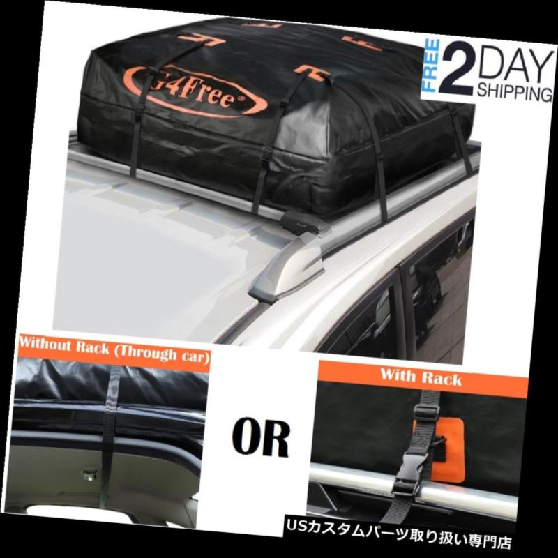 カーゴ ルーフ キャリア 車の屋根の上のキャリアの貯蔵の貨物袋15.5の大きい防水旅行荷物箱 Car Roof Top Carrier Storage Cargo Bag 15.5 Large Waterproof Travel Luggage Box