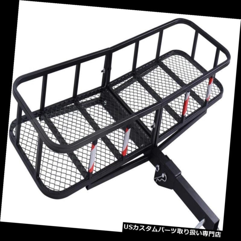  롼 ꥢ μޤʪꥢβʪêαȼԤΥȥåޤϼ֤Ϣ2 Folding Cargo Carrier Luggage Rack Hauler Truck or Car Hitch 2 in Inch Receiver
