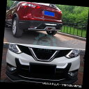 リアバンパー プロテクター カーフロント 日産Qashqai 2016-2017用リアバンパースキッドプロテクターガードプレート Car Front & Rea...