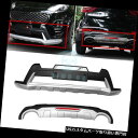 リアバンパー プロテクター 2ピースオートフロント&リアバンパープロテクターガードボードトリムレトロフィット用KIA KX5 2016 2pcs Auto Fr...