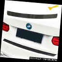 リアバンパー プロテクター BMW用カーボンファイバーテクスチャーデカールトランクバンパーガードプロテクターステッカートリム Carbon Fiber Text...