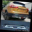 リアバンパー プロテクター 日産Qashqai 2016-2017用リアバンパーボードプロテクターガードバー1本入 Fit For Nissan Qashqai...