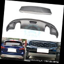 リアバンパー プロテクター Infiniti QX50用ステンレススチールフロント+リアバンパースキッドプロテクターガードプレート Stainless stee...