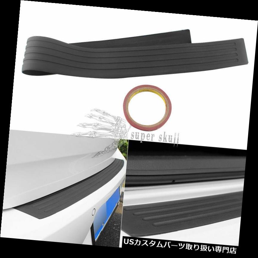 リアバンパー プロテクター 104cm 40.94 "ラバーカートランクリアバンパープロテクターシルプレートガ..