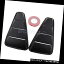 ɥ롼С եɥޥѥڥ֥åɥɥ1/4ץ롼СС2005-2014 Pair Black Side Window 1/4 Scoop Louver Cover for Ford Mustang 2005-2014