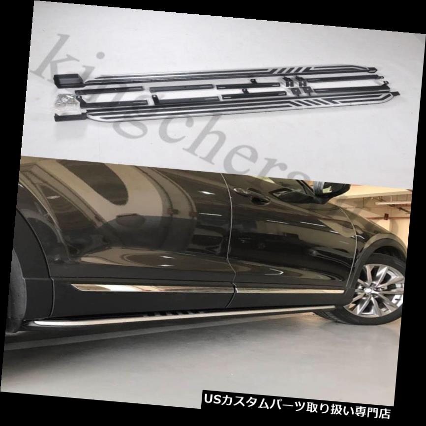 サイドステップ 2PcsランニングボードのサイドステップNerfバーはMazda CX-9 CX9 2017 2018 2019にフィット 2Pcs running board side step Nerf bar fits for Mazda CX-9 CX9 2017 2018 2019(2)