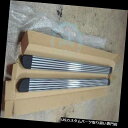 サイドステップ ポルシェカイエン2004-2010年のためのサイドステップバーレールランニングボード車の外観 Side Step Bar Rail Runnin...