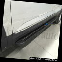 サイドステップ 2PCSアルミサイドステップランニングボードVWフォルクスワーゲンアトラス2018 Nerfバーにフィット 2Pcs aluminium side step running board Fits VW Volkswagen Atlas 2018 Nerf bar(2)
