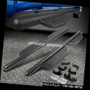 サイドステップ タコマ拡張CAB 3インチマットブラックサイドステップバーNERFランニングボード用 FOR 05-17 TACOMA EXTENDED CAB...