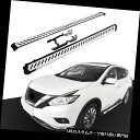 サイドステップ 日産ムラーノ2015-2018 Nerfバー用ランニングボードプラットフォームIboardサイドステップ Running Board Platf...