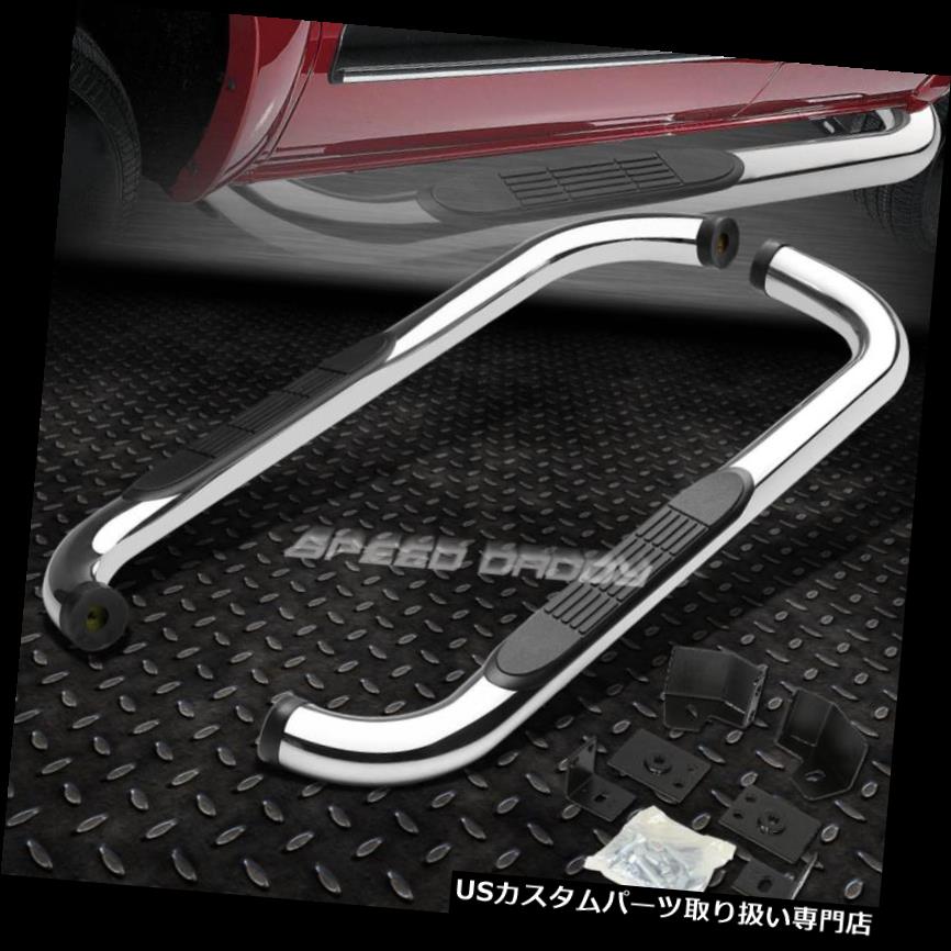 サイドステップ 87-06 JEEP WRANGLER TJ / TJU / LJ SUVクローム3インチサイドステップNERFバーランニングボード FOR 87-06 JEEP WRANGLER TJ/TJU/LJ SUV CHROME 3" SIDE STEP NERF BAR RUNNING BOARD