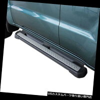 USサイドステップMitsubishiPajeroV31V32V332004-2015用ドリリングナーフバーフットボードセットなしNoDrillingNerfBarsFootBoardSetforMitsubishiPajeroV31V32V332004-2015