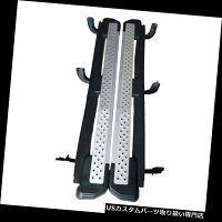 USサイドステップMitsubishiPajeroV31V32V332004-2015用ドリリングナーフバーフットボードセットなしNoDrillingNerfBarsFootBoardSetforMitsubishiPajeroV31V32V332004-2015