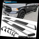 サイドステップ フィット09-16ダッジラムクワッドタクシー78インチOEスタイルナーフバーランニングボードクローム Fits 09-16 Dodge Ram ...