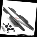 サイドステップ 15-17フォードF150拡張CABマットブラック3インチ用ランニングボードサイドステップNERFバー FOR 15-17 FORD F150 ...