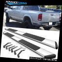 サイドステップ 02-08ダッジラムクワッドタクシー78インチOEスタイルクロームナフバーランニングボードに適合 Fits 02-08 Dodge Ram Qu...