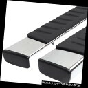 サイドステップ 09-18 Ram 1500クワッドキャブ用2xステンレススチールサイドナーフステップバーランニングボード 2x Stainless Steel...