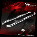 サイドステップ 07-16トヨタTUNDRA拡張CAB用シルバー3