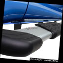 サイドステップ 2 x 5 'シルバー/ブラックランニングボードステップナフバー07-17 Tundraスタンダードキャブ用 2x 5' Silver/Blac...