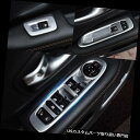 クロームカバー メッキカバー ジープコンパス2017 2018ドア窓スイッチパネルアームレストクロームカバートリム For Jeep Compass 2017 ...