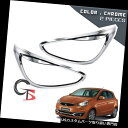 クロームカバー メッキカバー ヘッドランプライトカバークロームトリム三菱ミラージュスペーススター2016 - 2017 Head Lamp Light Cove...