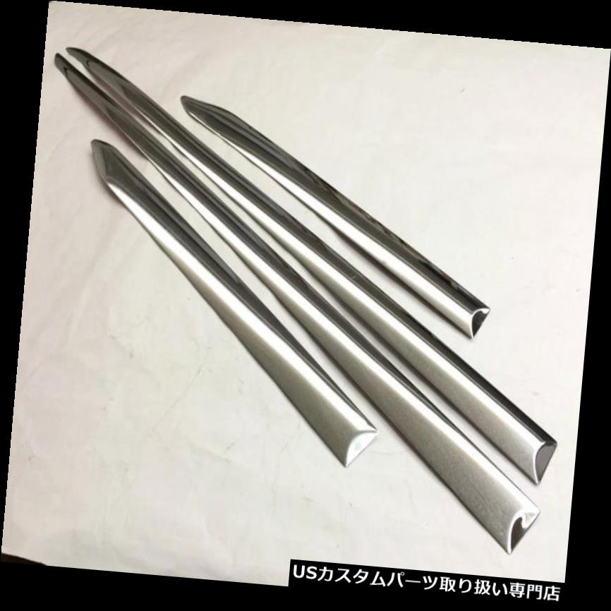 クロームカバー メッキカバー レクサスES300 / 350 2013-2017のための4本のABSクロムサイドボディ成形トリムカバー 4Pcs ABS Chrome Side Body Molding Trim Cover For Lexus ES300/350 2013-2017