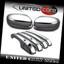 クロームカバー メッキカバー 11-15クライスラー300クロームミラーカバークローム4ドアハンドルカバー 11-15 Chrysler 300 Chrome ...