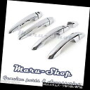 クロームカバー メッキカバー 16 + Hyundai Tucson用クロームドアハンドルキャッチカバートリム Chrome Door Handle Catch...