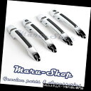 クロームカバー メッキカバー 07?12 Kia Rondo / Carens用クロームドアハンドルキャッチカバートリム Chrome Door Handle ...