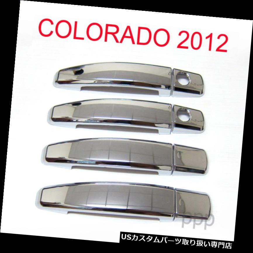 クロームカバー メッキカバー 4ドアハンドルクロームカバー2鍵穴シボレーHOLDEN COLORADO RG UTE 2012 - 14 4 DOOR HANDLE CHROME COVER 2 KEY HOLE CHEVROLET HOLDEN COLORADO RG UTE 2012 - 14